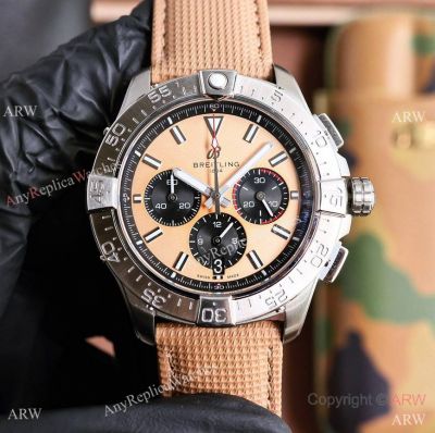 New Breitling Watches 2024 - Breitling Avenger Chronograph Ss Cream Dial Watch